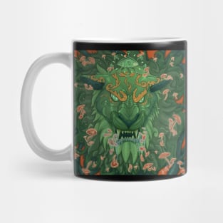 a lion Mug